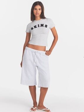 Skims sold out new release cotton jersey t shirt